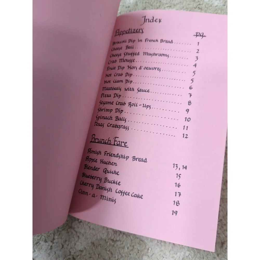 Vtg Spiral Bound Cookbook‎ Mary E. List I Love To Cook 1989 NC